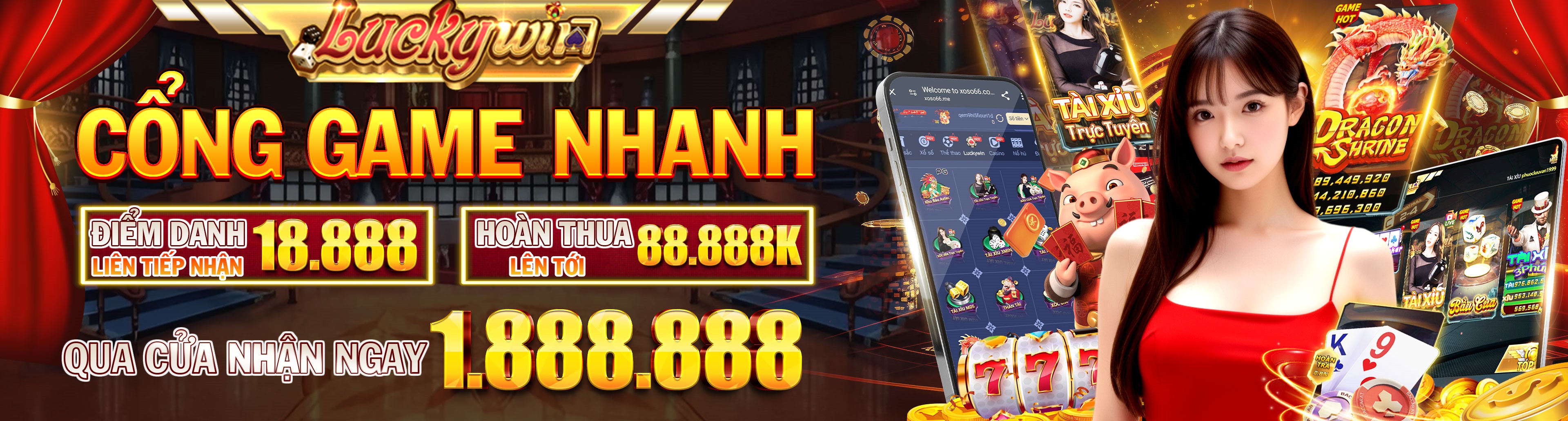 Hình ảnh quảng cáo của mwc77 hiển thị nền tảng và các lợi ích
