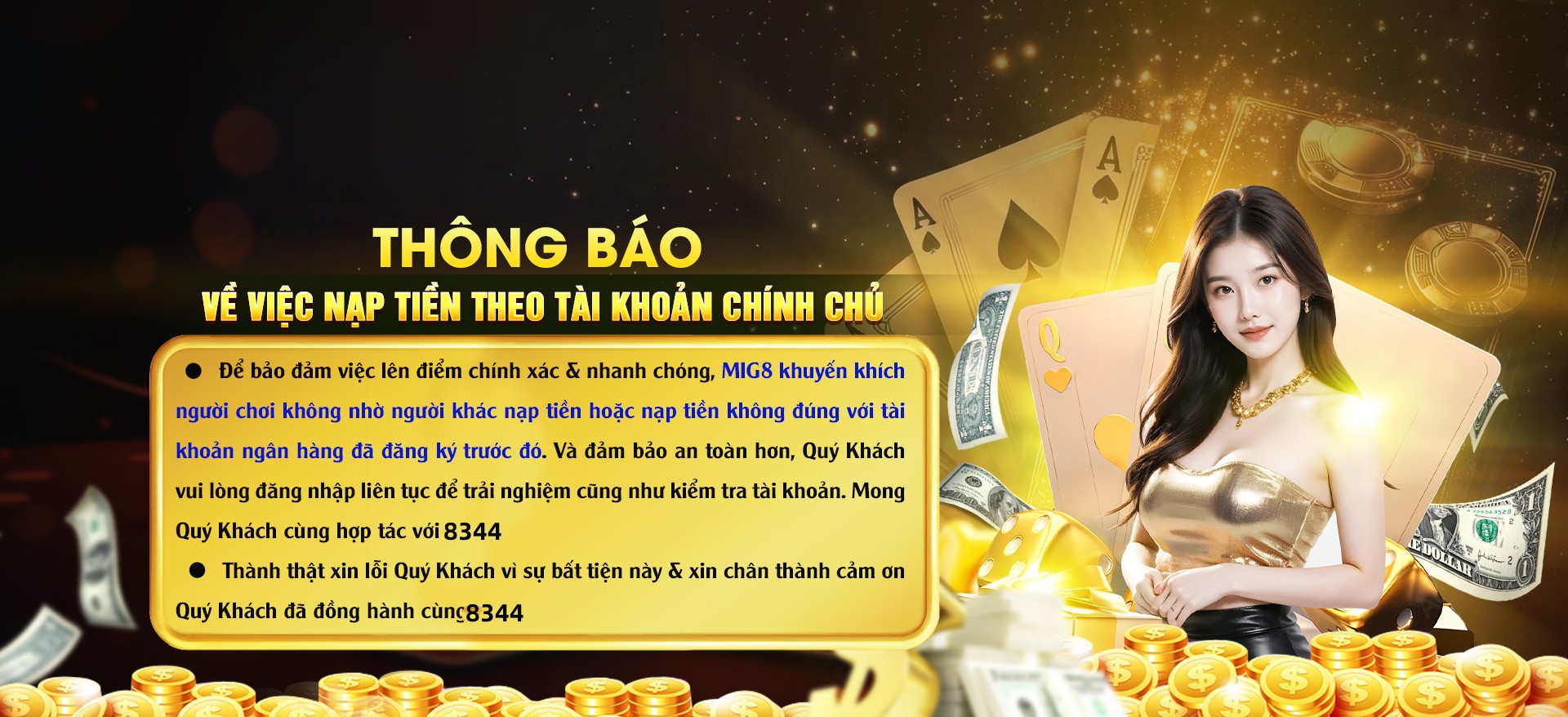 Hình ảnh quảng cáo của mwc77 hiển thị nền tảng và các lợi ích